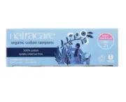 Natracare Organic Cotton Tampons - Super Plus Chlorine/Perfume-free, 20 Ct_NEW