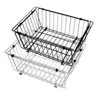 Igt Table Basket Stainless Steel Portable Storage Basket Camping Foldable Basket