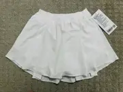 Lululemon Narrow Waistband Tennis Skirt. Size 2. White Color