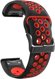 [MGTCAR] For Garmin Fenix 6X Pro 7X Quick Release Strap Silicone Bracelet For Garmin Fenix 7 5X 5 3 HR Forerunner 935 945 Watch Band