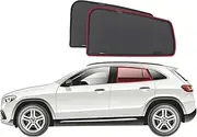 Genuine SNAPSHADES Car Rear Window Shades for Mercedes-Benz GLA/EQA 2nd Gen (H247/H243; 2020-Present)