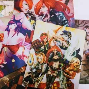 TAIWAN COS/League of legends/fan art mouse pad/Ahri/阿璃+奈德麗滑鼠