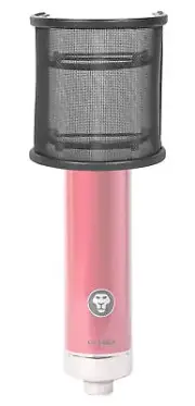 Rockville Pop Filter Curved Mesh Recording Mic Windscreen for Avantone Pro CV12
