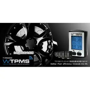 TYREDOG公司貨 保固一年  TPMS 胎外/台內式冷藍光螢幕 無線 胎壓偵測器 TD-1580/AV-899