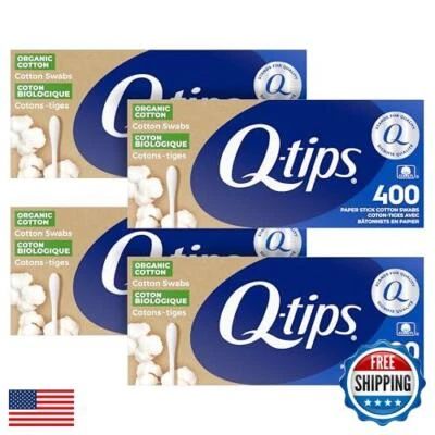 Q-tips Cotton Swabs Organic Swab Ultimate Home and Beauty Tool Made from Orga