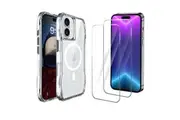 iCoverLover For iPhone 16 Case Compatible with MagSafe + 2X Screen Protectors