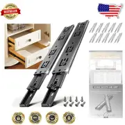 High-Quality Heavy-Duty Drawer Slides - 12 Inch, Full Extension, Quiet Operation