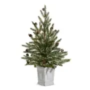 Raz Imports 22" Pine Tree in White Container (4424625)