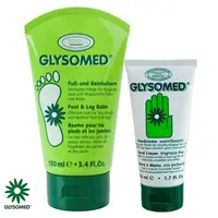 在飛比找PChome24h購物優惠-GLYSOMED葛妮絲 潤足美腿霜100ml+甘菊護手霜(滋