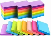 Sticky Notes 1.5x2 Inches,24 Pads, Bright Colors Self-Stick Pads,75 Sheets/Pad