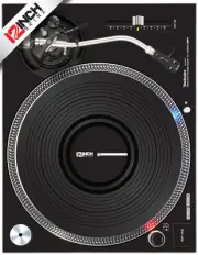 TECHNICS 1200 MK2 SKIN - BLACK (pair)