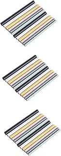 Ipetboom 6 Sets 12pcs Rod Manicure Tools Uv Gel Nail Art Tips Shaping Tube Sturdy Metal for French Manicure