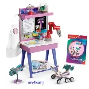 American Girl Doll Luciana's MAKER STATION mega construx ROBOT rover ROBOTIC SET