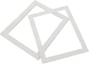 10pcs Photo Mats Rectangle Matting for Picture Frames DIY Artwork Frame Matting