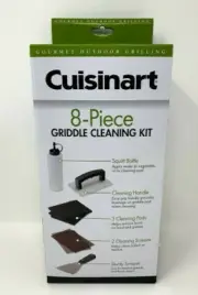 Cuisinart 8 Piece Griddle Cleaning Kit New