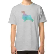 English Springer Spaniel - watercolor outline T-shirt