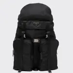 【代購】PRADA RE-NYLON AND SAFFIANO LEATHER BACKPACK 玄彬 露營 登山包 禮