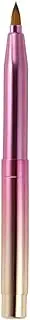Exquisite Professional Lip Brush Applicators-Retractable Lipstick Brushes- Lipstick Gloss Makeup Brush Tool For Women and Girls (Two-Head-Gradient)