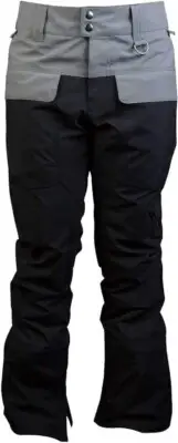 Neff Sarah Snowboard Pants, Gray and Black, New with Tags, Women's Size Large
