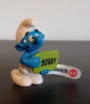 SMURFS - 2.5" PVC FIGURE - SORRY SMURF 2.0749 - SCHLEICH