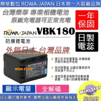 在飛比找蝦皮購物優惠-星視野 副廠 ROWA 樂華 VW-VBK180 VBK18