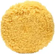 Polishing Pad Buffing Pads 100% Natural Wool Hook & Loop Grip Buffing Pad