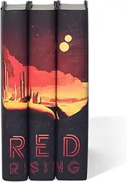 Juniper Books Red Rising Trilogy Set | 3-Volume Hardcover Book Set with Custom Designed Dust Jackets | Author Pierce Brown | Includes Red Rising, Golden Son, and Morning Star
