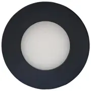 Glow Black LED Cabinet Lights Mini Downlights Round Recessed Indoor CCT Lighting Wall Interior