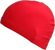 Elastic Swim Caps Comfortable Fabric Swimming Hat Lightweight Bathing Caps for Women Men Kids While Swimming