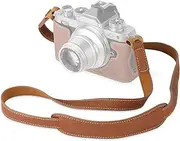 [SMALLRIG] Leather Camera Strap, Vintage Brown Genuine Leather Neck Shoulder Camera Strap for Canon, for Nikon, for Pentax, for Sony, for Fujifilm and for Digital Camera - 3485