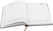 SHOWERORO Monthly Weekly Schedule Book for Students Professionals Stylish Design with Protective Cover for Christmas Year Birthdays