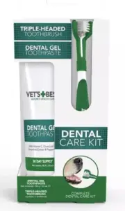 VETS BEST Advanced Dental Care Kit For Dogs