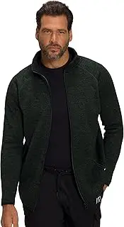 [JP 1880] Menswear Big & Tall Plus Size L-8XL Knit Fleece Jacket 802394