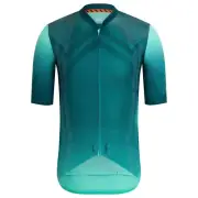 NEW Rapha Men's Cycling Jersey XL Pro Team Crit RCC Turquoise Green Racing Aero
