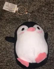 Baby Stuffed Penguin Keychain Merengue International Limited New With Tags.