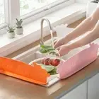 Reusable Kitchen Water Baffle Soft Water Blocking Board Sink Partition