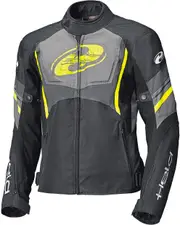 Held Baxley Top, textile jacket , color: Black/Neon-Yellow , size: S