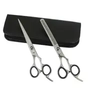 7.5" Professional Hair Cutting Japanese Scissors Thinning Barber Shears Set Kit