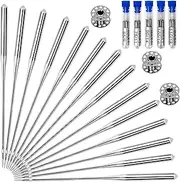 100PCS Sewing Machine Needles, Universal Sewing Machine Needle for Singer, Brother, Janome, Varmax, Needles for Sewing Machine with Sizes HAX1 65/9, 75/11, 90/14, 100/16, 110/18