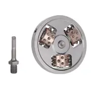 120mm SDS PLUS Rotary Hammer Bush Wheel Coating Removal For Concrete Terrazzo