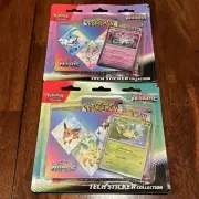 Pokemon TCG Prismatic Evolutions Tech Sticker Collection (Set of 2)
