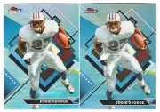 Lot (2) 2023 Topps Composite Eddie George Refractor #245 Titans