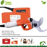 45mm Electric Pruning Shear Pruner Scissors Branches Cutter Trimmer Tool Garden