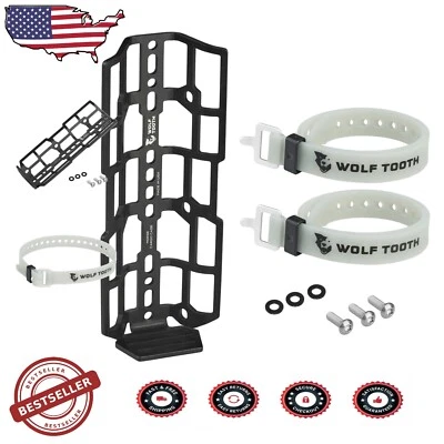 Durable Adjustable Bike Cargo Cage with Straps – Universal Fit for Cyclists