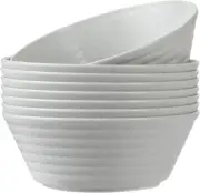 Cereal Bowl, Set of 8 Soup Bowls 36 Ounces Unbreakable Wheat Straw Bowls Safe