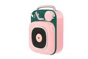 Creative Wireless Bluetooth Speaker Mini Portable Retro Small Sound Suitable for Outdoor-Pink