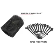 Effective Gutter Guard Leaf Protection Mat 15cm x 6m Long Lasting Durability