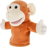 Monkey Hand Puppet Interactive Storytelling for Parents for Home School and Learning Centers Enhances Motor Skills Communication