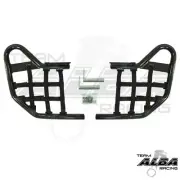 Kawasaki KFX 450R Nerf Bars Alba Racing Black Black 188 T1 BB