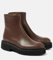 [Clergerie] Clergerie Clover leather Chelsea boots AU 6.5 brown